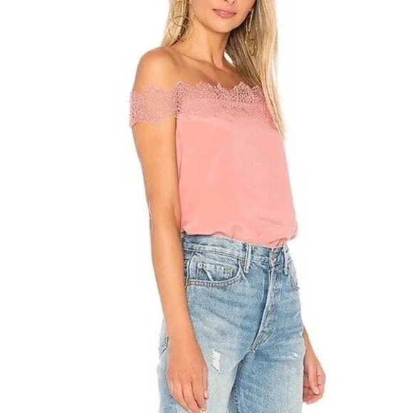 Cami NYC The Dayna Tank Blouse Top Women's Size XS Silk Brandied Apricot Pink - Picture 3 of 7